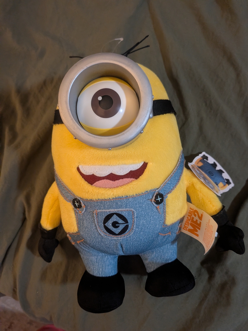 Despicable Me 2 10" *MINION STUART* Plush Doll Figure Thinkway Toys